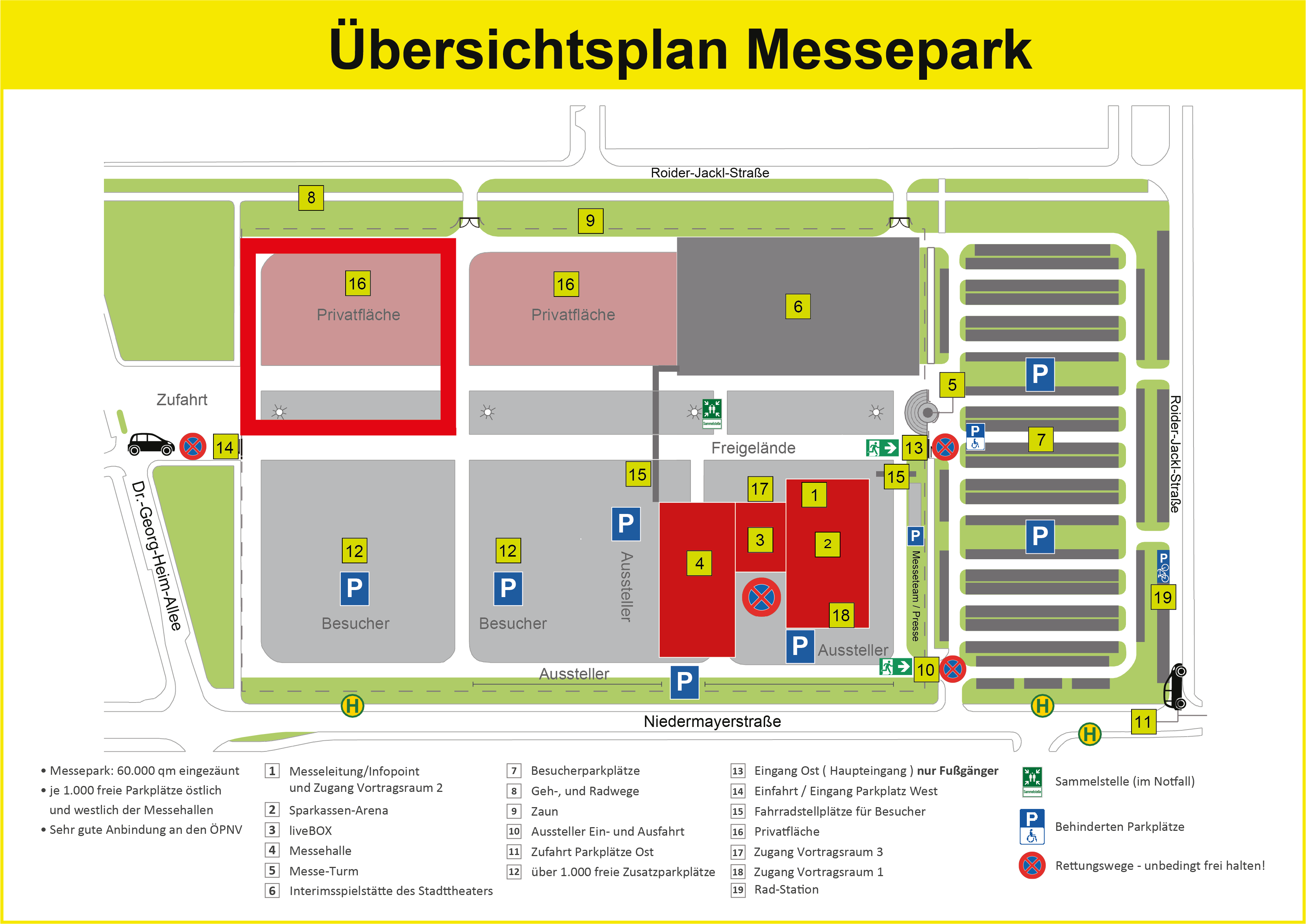 Ubersichtsplan Messepark 2026